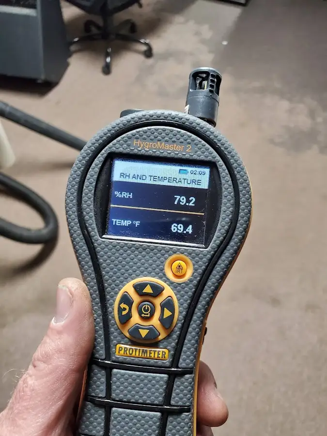Moisture meter humidity assessment for Fire & Smoke Damage Restoration in Slippery Rock